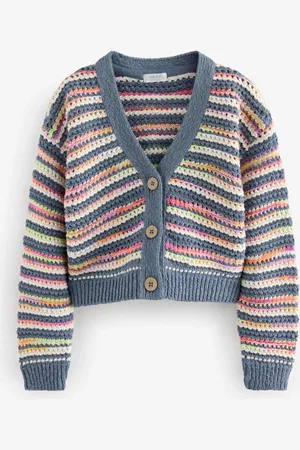 Next V-Neck 100% Cotton Cardigan (3-16yrs)10 ans (140cm)
