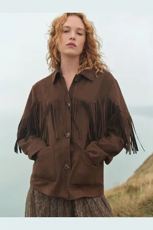 Next Veste en suédine à frangesS
