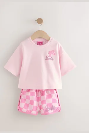 Next Ensemble 100% coton Barbie haut et short (3mois-7ans)7480cm
