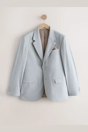 Next Veste de costume rayée32s