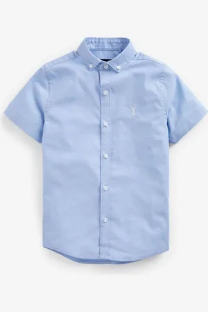 Next Manches courtes Coton riche Oxford Chemise (3-16ans)9 ans (134cm)