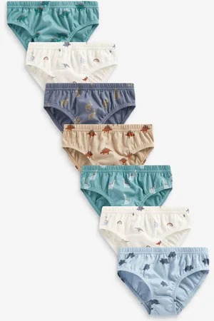 Next Slip en coton 100% 7 Paquet (1.5-10ans)5 - 6 ans (110 - 116cm)