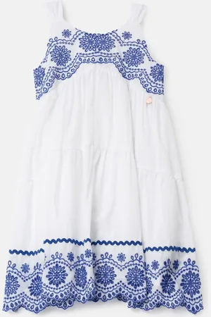 Angel & Rocket Sophie 100% Cotton Embroidered Sundress104110cm
