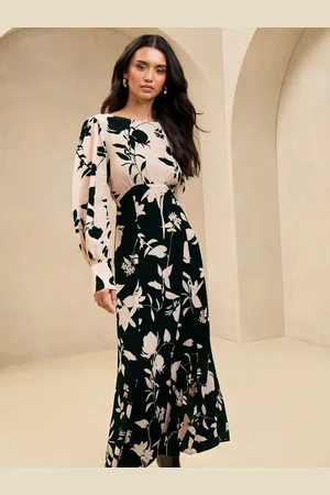 Lipsy London Peignoir mi-long manches longues à détail fendu40