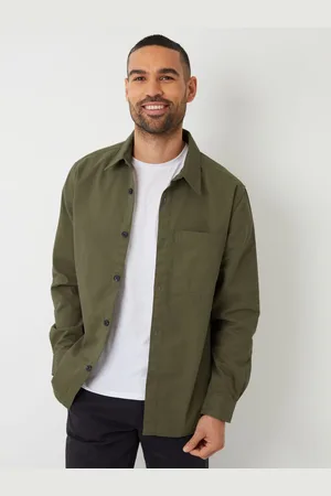 Threadbare 100% Coton Twill Veste-chemiseMédium
