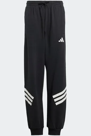 adidas Future Icons 3 Stripe Wide Leg Joggers146152cm