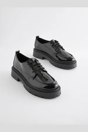Next Patent Forever Comfort Chunky À lacets Chaussures
