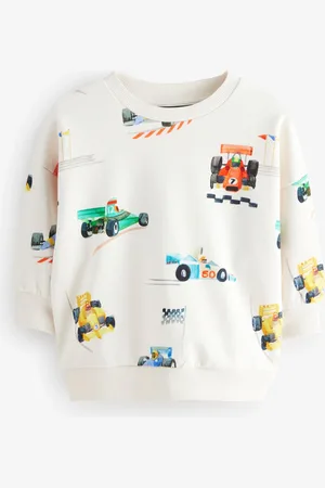 Next All-Over Print Crew Neck Sweatshirt (3mths-7yrs)2 - 3 ans (92 - 98cm)