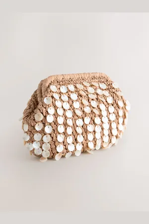 Next Pochette en raphiaun