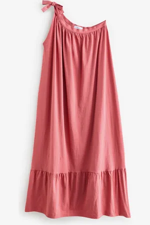 Next 100Robe mi-longue asymétrique en coton (0 %)44