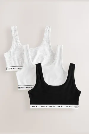 Next Crop Tops 3 Pack (5-16ans)9 - 10 ans (134 - 140cm)