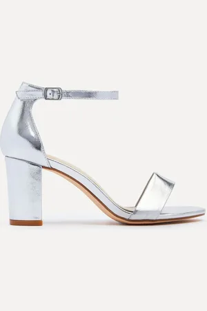 Linzi Legacy Wide Fit à peine là des sandales à talons blocs arrière fermés