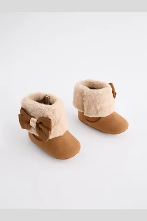 Ted Baker Baby Girls Faux Fur Trim Padders BootsJusqu