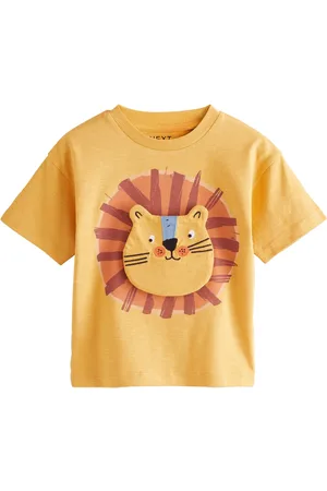 Next 100% Cotton Short Sleeve Interactive Appliqué T-Shirt (3mths-7yrs)6 - 7 ans (116 - 122cm)