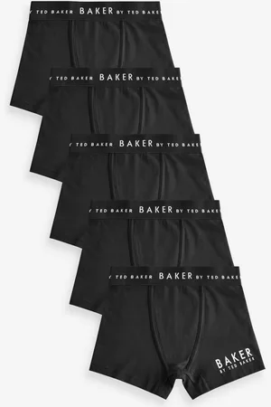 Ted Baker Lot de 5 boxers 9 - 10 ans (134 - 140cm)