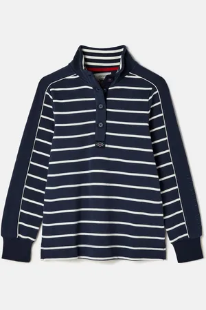 Joules Sweat rayé boutonné Southwold36