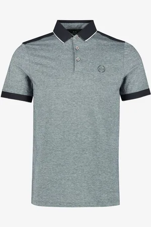 Armani Exchange 100% Coton Polo contrastéS