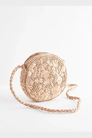 Next Sac à bandoulière cercle en raphiaUn an