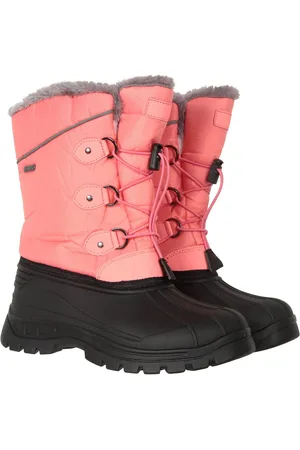 Mountain Warehouse Bottes de neige adaptatives Whistler doublées en sherpa pour enfants