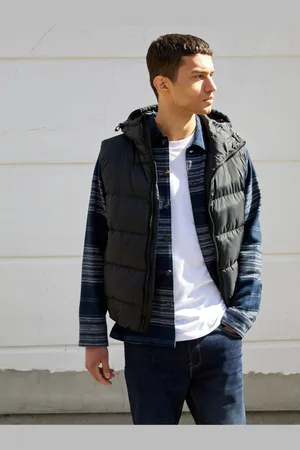 French Connection Gilet à capuche S