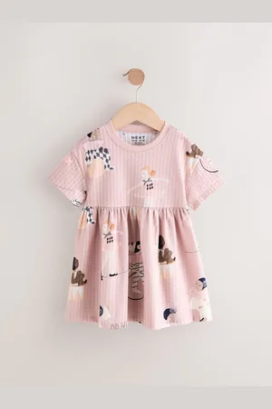 Next 100% Coton Manches courtes Jersey Robe (3mths-7yrs)5 - 6 ans (110 - 116cm)
