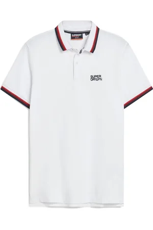Superdry Polo Sportswear décontracté à liseréTrès grand