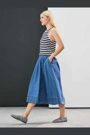 Next Jupe mi-longue en jean 100% coton12 P