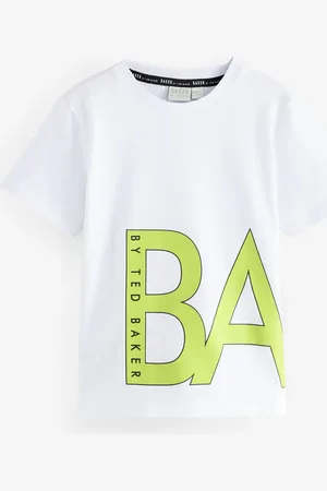 Ted Baker Graphic 100% Cotton White T-Shirt12 ans (152cm)