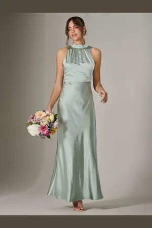 Jolie Moi Halter Neck Maxi Dress44