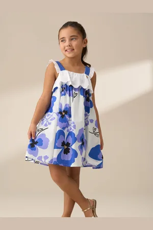 Angel & Rocket Arielle Broderie Panel 100% Cotton Dress9 ans (134cm)