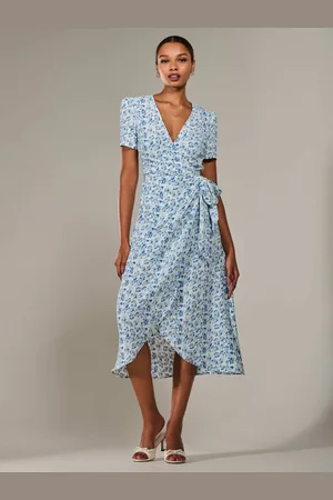Jolie Moi Faux Wrap Midaxi Dress42