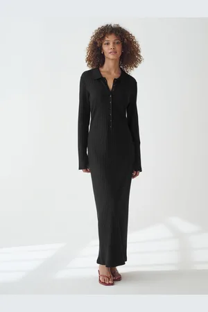 Next Manches longues Col Detail Robe longue34