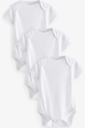 Next Lot de 3 bodys Kind To Skin bébé9 - Mois 12 (74 - 80cm)