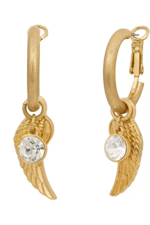Bibi Bijoux Gold Tone Serenity Interchangeable Hoop Earringsun