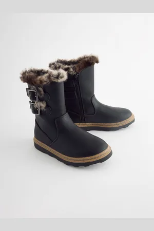 Next Bottes zippées à doublure chaude
