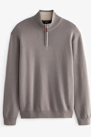 Next Coupe classique 100% Coton Premium Quarter Zip PullXL Reg