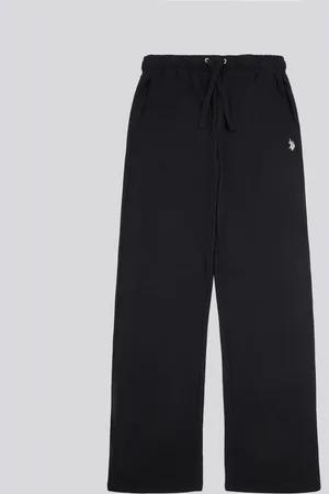 U.S. Polo Assn. U. S. Polo Assn. Womens Double Horsemen Wide Leg Joggerslarge