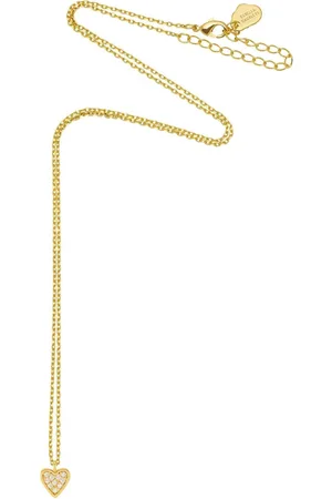 ESTELLA BARTLETT Collier Mini Caur en pavé ton sur tonUn an