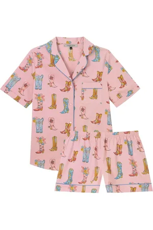 Their Nibs Cowgirl Boots Cotton Short Pyjama Setxxlarge