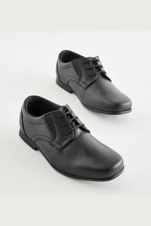 Next Chaussures School en cuir à lacets
