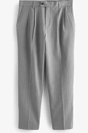 Next EDIT Wide Pinstripe Pantalons élégants30W x 31L (UK 30 R)