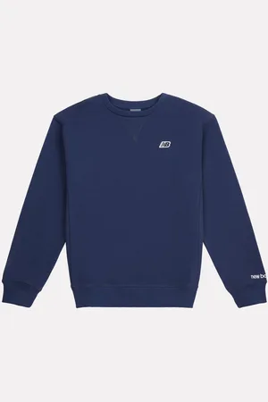 New Balance Garçons 100% Cotton Premium Loopback Sweat-shirt7 - 8 ans (122 - 128cm)