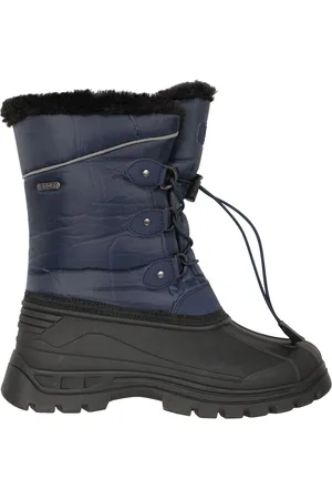 Mountain Warehouse Bottes de neige adaptatives Whistler doublées en sherpa pour enfants