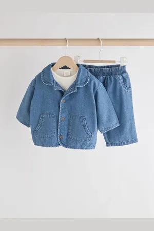 Next Baby 100% Cotton Jacket and Trousers Set (0mths-2yrs)Jusqu