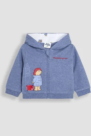 JoJo Maman Bébé Paddington Appliqué À capuche Sweat-shirt3 - Mois 6 (62 - 68cm)