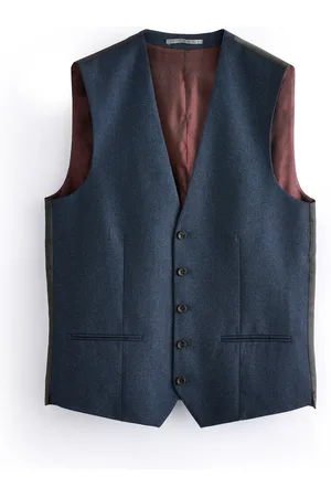 Next Signature Gilet de costume en flanelle Zignone48 Régulier (UK 38 R)