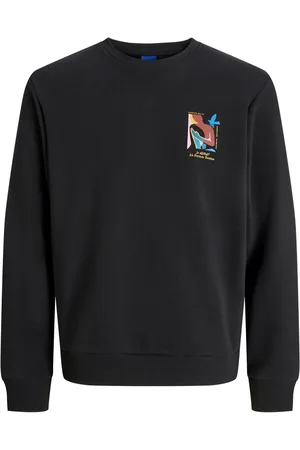 JACK & JONES Art Graphic Back Imprimé Col rond Sweat-shirtXXL