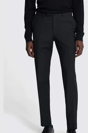 Moss Pantalon de costume de robe de performance à coupe ajustée42W x 29L (UK 42 S)