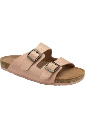 Dunlop Mules Ladies à double boucle et semelle plantaire
