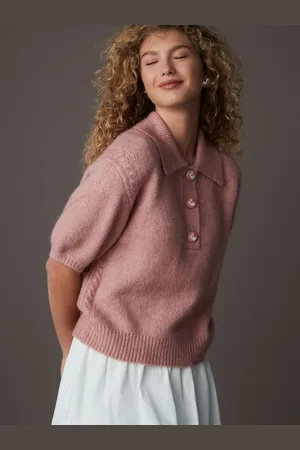 Next Soft Touch Short Sleeve Knitted Polo Jumper with WoolXL Regular